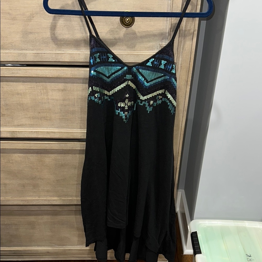 Express Black, sequence design dress. Size S/P